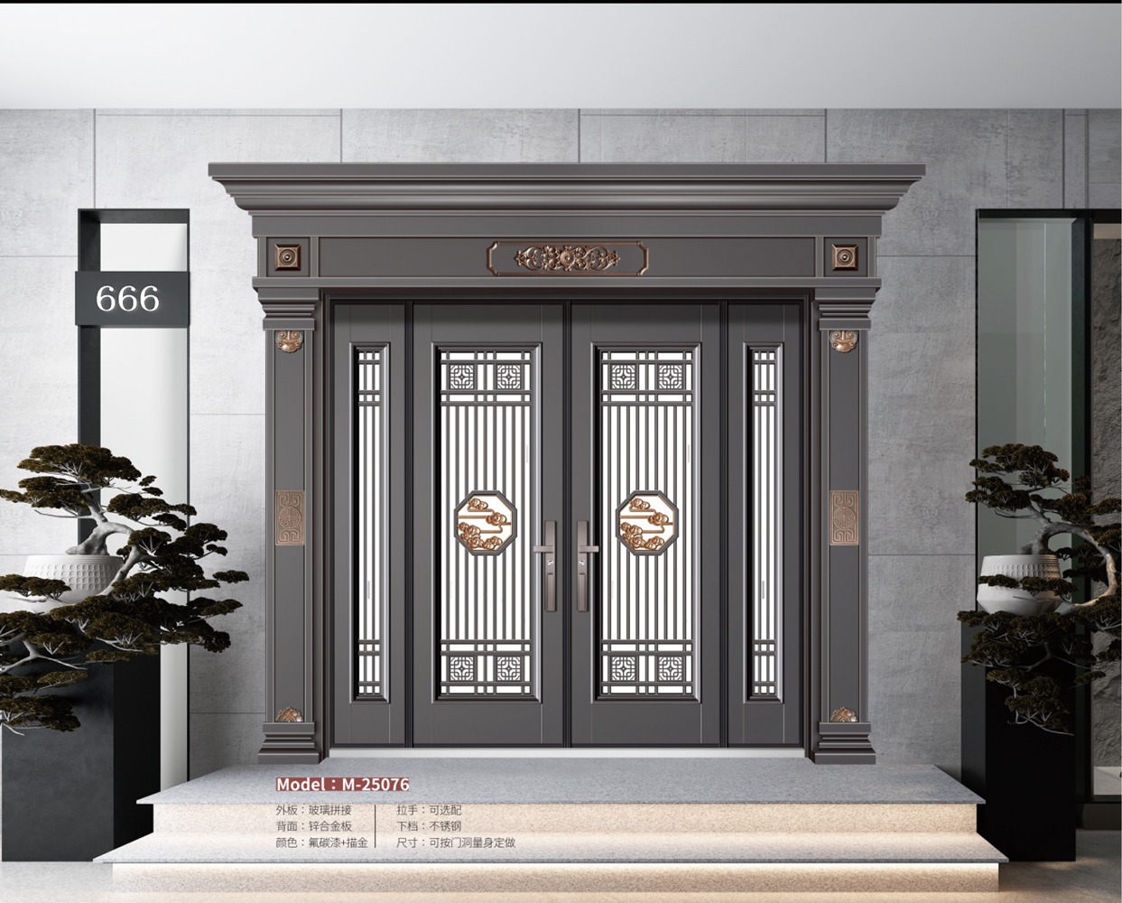 2025非标别墅门系列别墅门-063